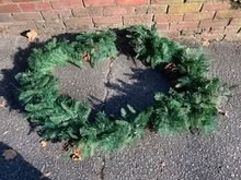Photo of free Holiday wreath and garlands (Chevy Chase DC) #2