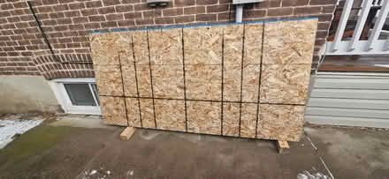 Photo of free 3/4" OSB 4'×8' sheet (Upper Beaches) #1