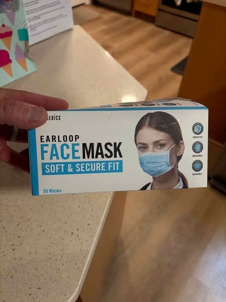 Photo of free Box of disposable face masks (Walnut Creek) #1