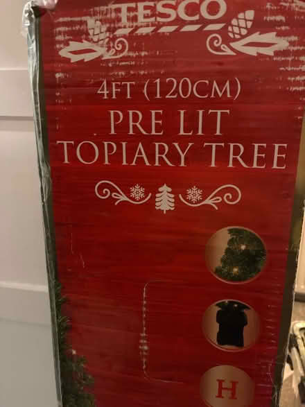 Photo of free Pre lit Christmas tree (Weaverham) #1