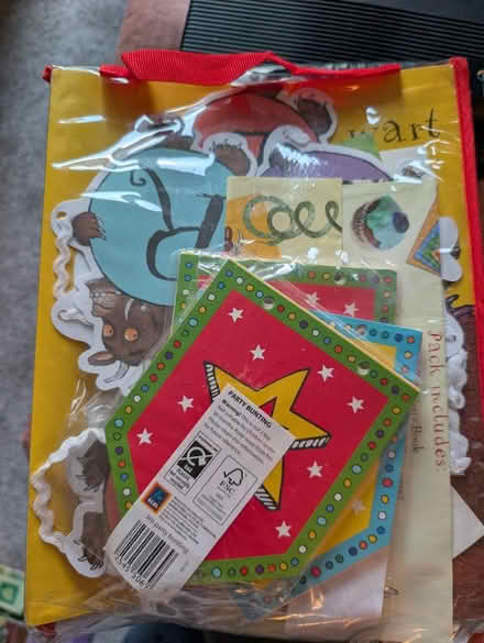 Photo of free Gruffalo and Party Bunting Pack (Yaxley, Peterborough) #1