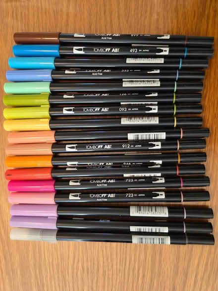 Photo of free Tombow markers and more (south San Carlos) #1