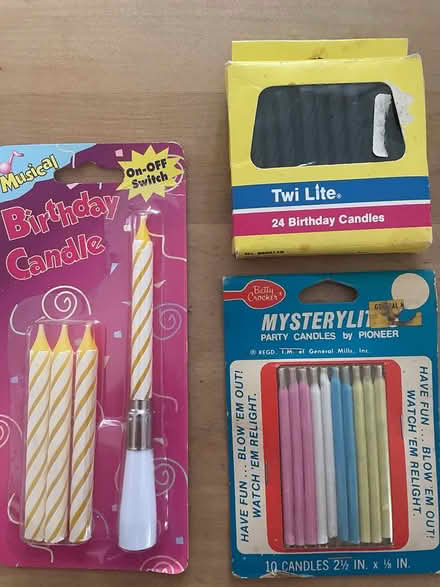 Photo of free Birthday candles - new (Hudson, MA - Lakeview) #1