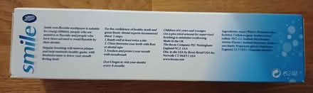 Photo of free Boots Smile toothpaste- fluoride (Chichester PO19) #2