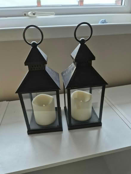 Photo of free Two black lanterns (Ashington (NE63)) #1
