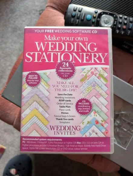 Photo of free Wedding Stationery Software CD (Yaxley, Peterborough) #1