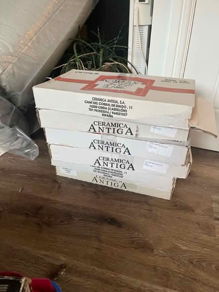 Photo of free 6 boxes white tiles (Twickenham TW1) #2