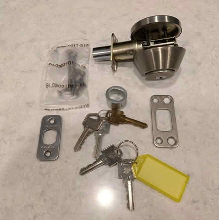 Photo of free Set of two deadbolts (Hazeldean/Castlefrank area) #2