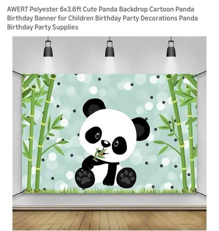 Photo of free Panda backdrop (Somerset) #1