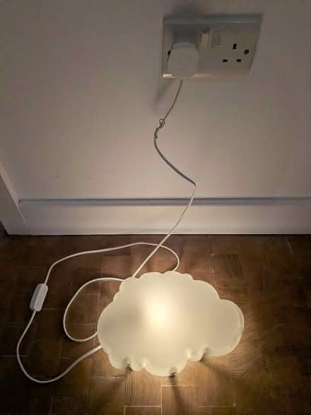 Photo of free IKEA Drömsyn cloud light (Preston PR2) #1