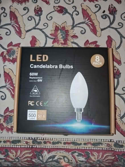 Photo of free Light bulbs candelabra LED (Bryant) #1