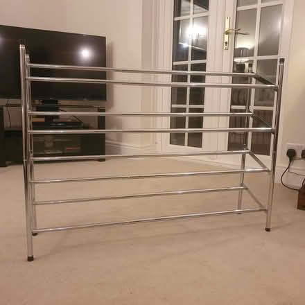 Photo of free Metal 4 Tier Extendable Shoe Rack (Welwyn Garden City AL8) #2