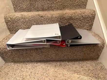 Photo of free 3 ring binders (Friendship Heights) #1