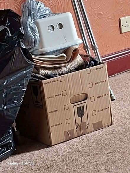 Photo of free Box of towels (Moseley Green WV10) #1