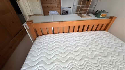 Photo of free Double Bed Frame (without mattress) (Baldock SG7) #3