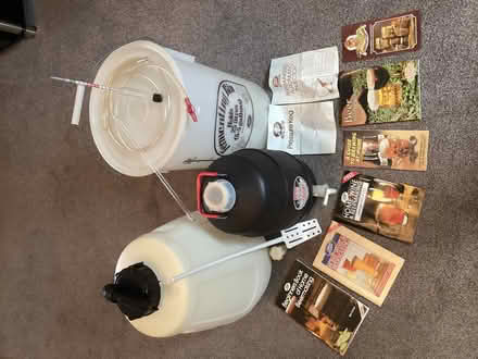 Photo of free Pressure barrels, hydrometer etc. as per photo. (The Hythe CM9) #1