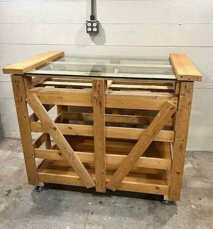 Photo of free Wood Pallet Table (Wedgwood) #1