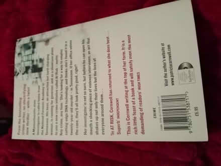 Photo of free At Risk by Patricia Cornwell (Yalding ME18) #2