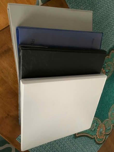 Photo of free 4 3-ring binders (Orleans - Chapel Hill South) #1