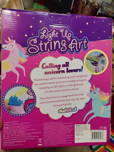 Photo of free Unicorn craft kit with LEDs (Donnington OX4) #2