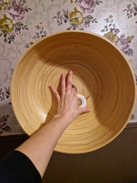 Photo of free Orange Lampshade (Shepshed LE12) #2