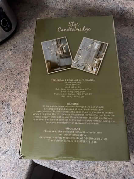 Photo of free Light up star Christmas decoration (North Wingfield S42) #4