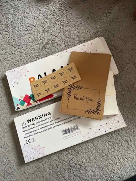 Photo of free 72 x unused thank you cards (Hitchin) #1