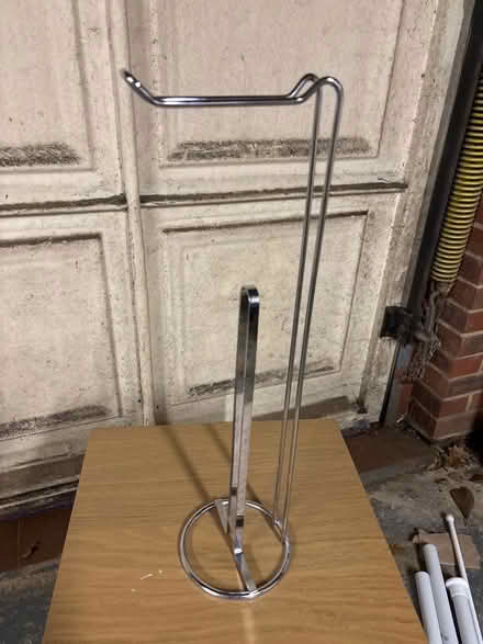 Photo of free Silver toilet roll holder (Waterlooville PO8) #1