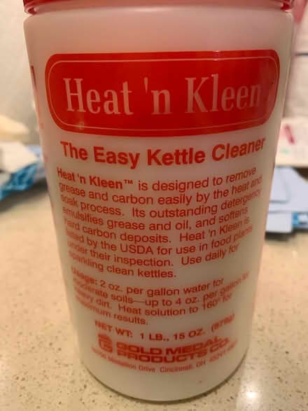 Photo of free Cleaner for kettle, degreaser (NE Bellevue) #1
