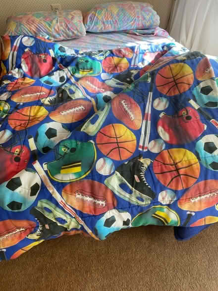 Photo of free Twin bed comforter (Rockville, MD) #1