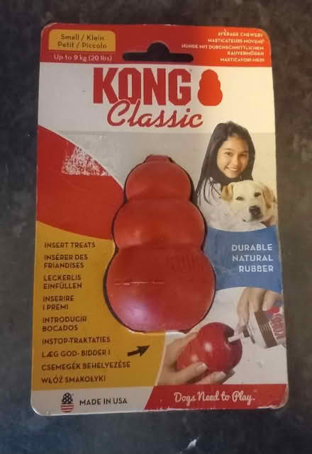 Photo of free Kong Classic Dog Toy - Small (Wallington PO16) #1