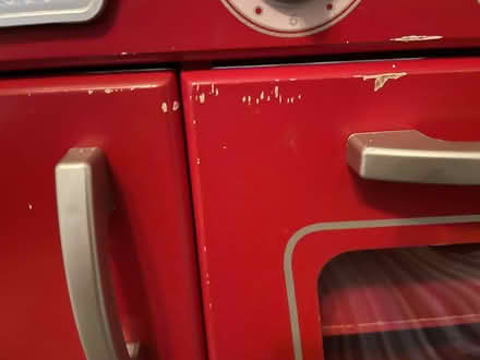 Photo of free Red children’s play kitchen with accessories (Writtle CM1) #4
