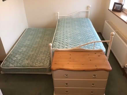 Photo of free Single trundle bed (Leafield OX29) #1