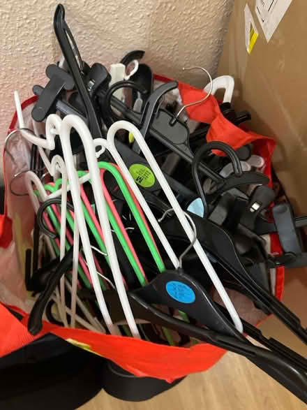 Photo of free Large bag of hangers (Highgate London) #2