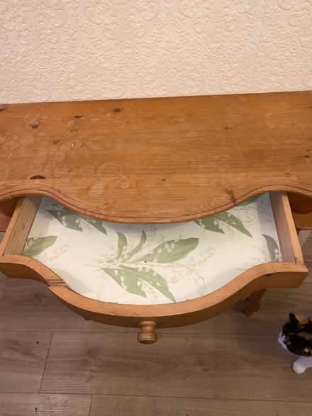Photo of free Pine Console Table (Towcester NN12) #4