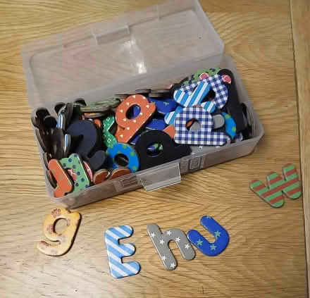 Photo of free Magnetic letters (Castle Cary) #2