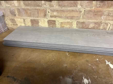 Photo of free Grey luxury vinyl click planks (Reigate RH2) #1