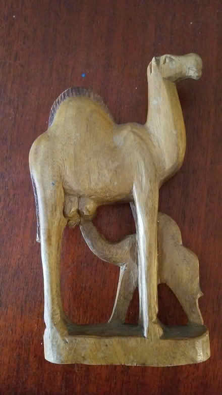 Photo of free Wooden camel (Riverside South) #1