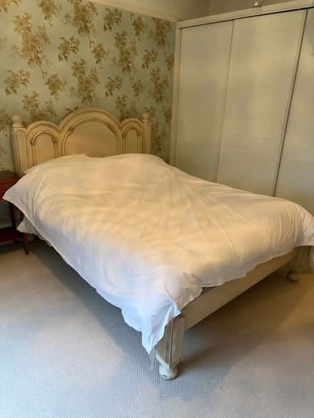 Photo of free King bed, mattress (Dallington NN5) #1
