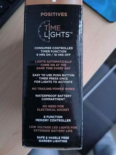 Photo of free Warm white battery lights (Wallisdown BH12) #2