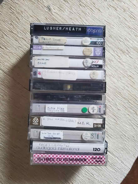 Photo of free Cassette tapes (Clayton Bridge M40) #1