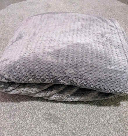 Photo of free Grey blanket/throw (Southdown) #1