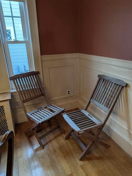 Photo of free Patio Chairs (Belmont/Watertown) #1