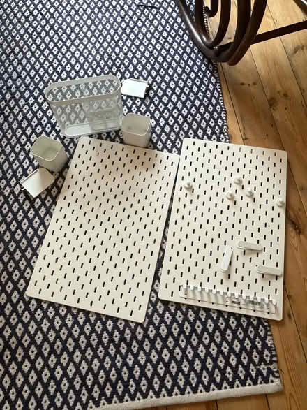 Photo of free Ikea pegboards and accessories (Finsbury Park (N4)) #1