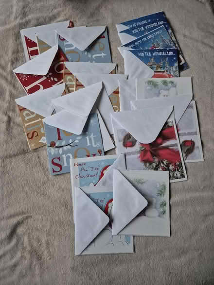 Photo of free Assorted Xmas Cards, Tags, Bows + Other (Handforth SK9) #3