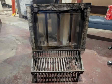 Photo of free Andiron & Fireplace Enclosure (Ann Arbor, Central Campus) #2