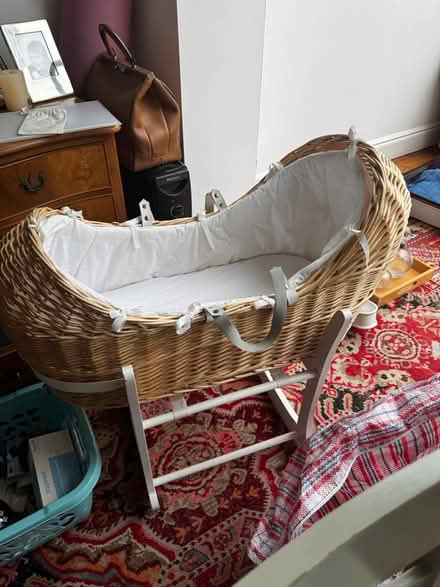 Photo of free Moses basket (SE10 8DN) #1