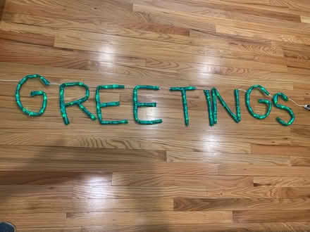 Photo of free Lighted Seasons Greetings (Smoky Hill Rd & Tower Rd) #2