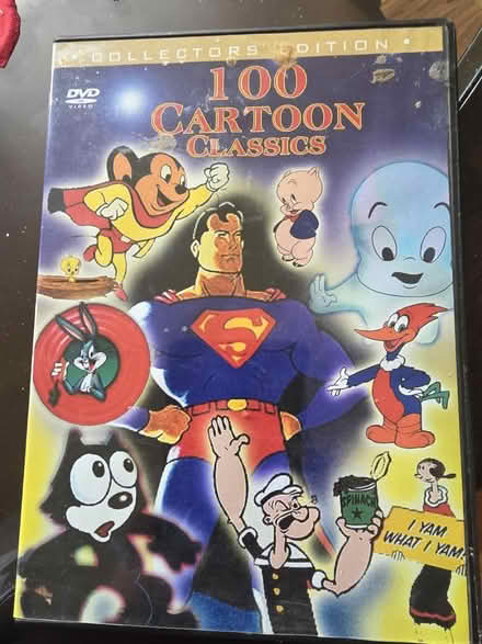 Photo of free 100 cartoon classics DVD (Port Monmouth) #1