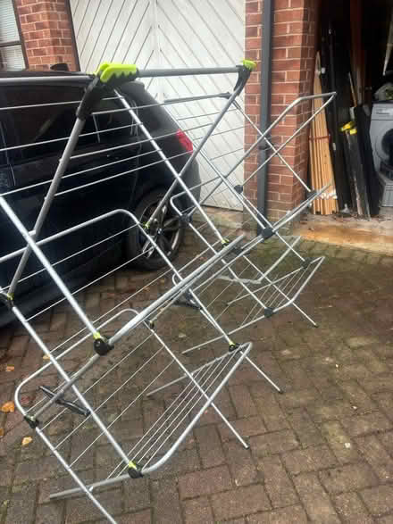 Photo of free 2 multi-tiered clothes airer (Bestwood NG5) #1
